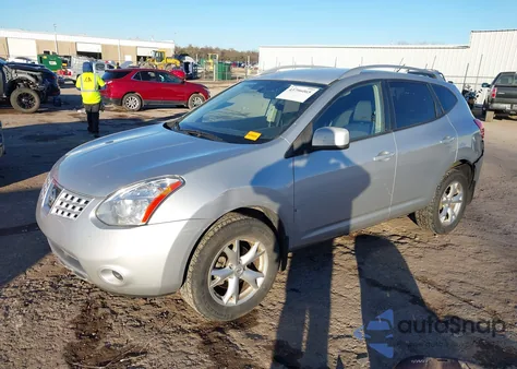 2009 Nissan Rogue Sl z USA, uszkodzony, nr VIN JN8AS58T99W059041